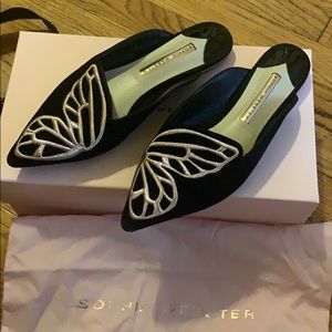 Sophia Webster butterfly slipper